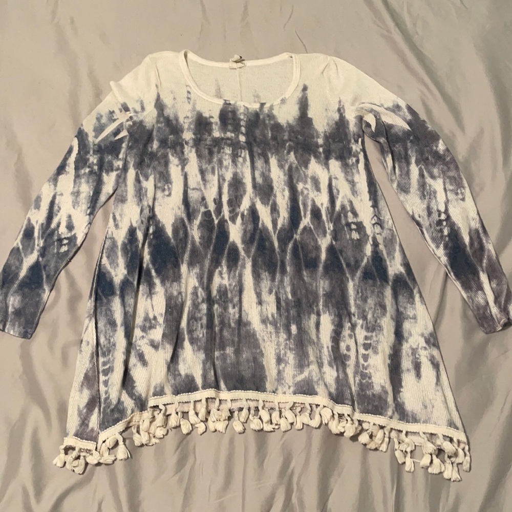 Blu Pepper long sleeve top